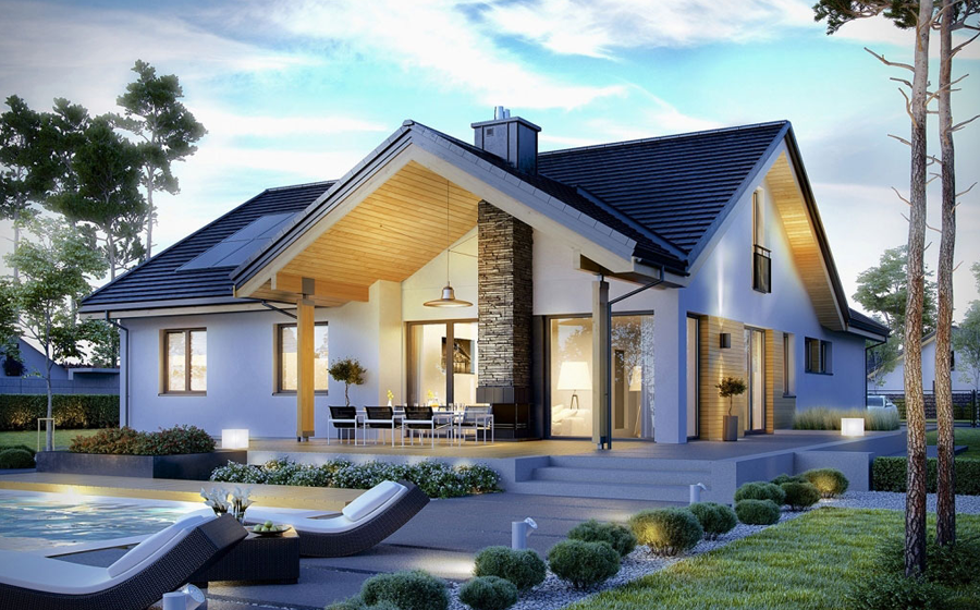 Tư vấn màu sơn nhà vườn