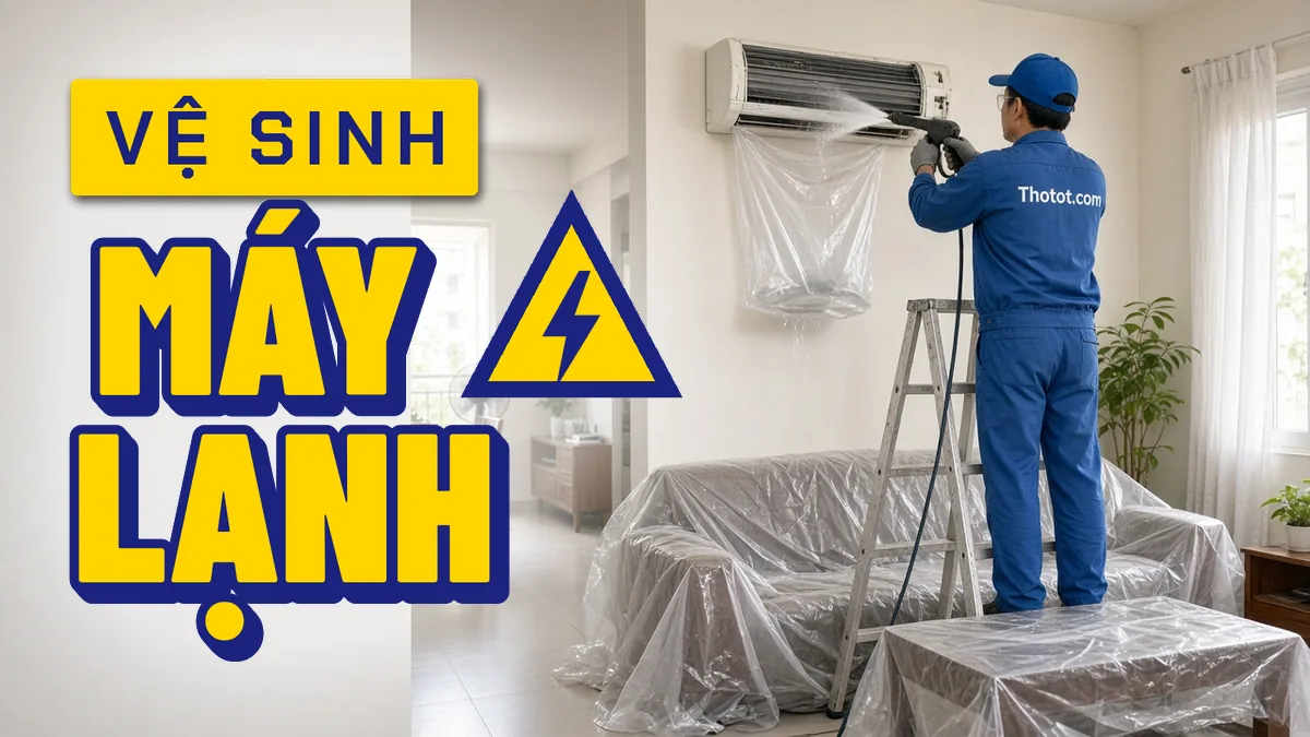 Vệ sinh máy lạnh treo tường