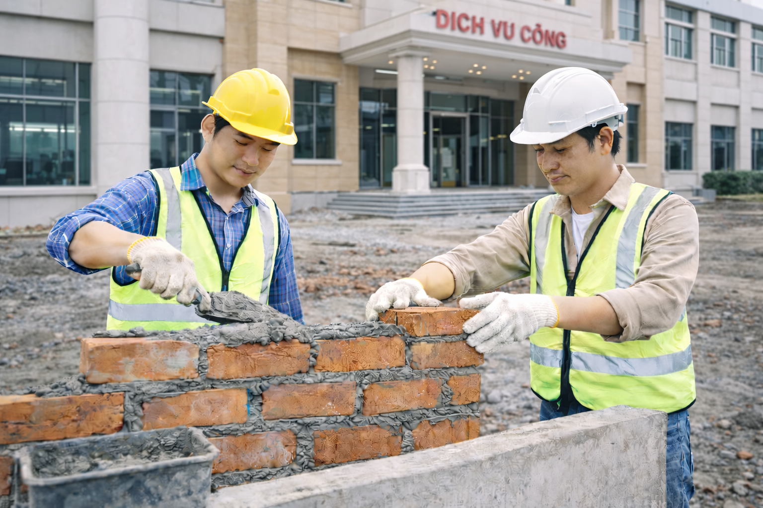 Xây dựng công trình dịch vụ