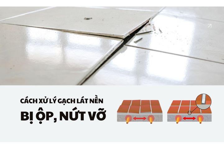 Xử lý lún nền trước khi lát gạch